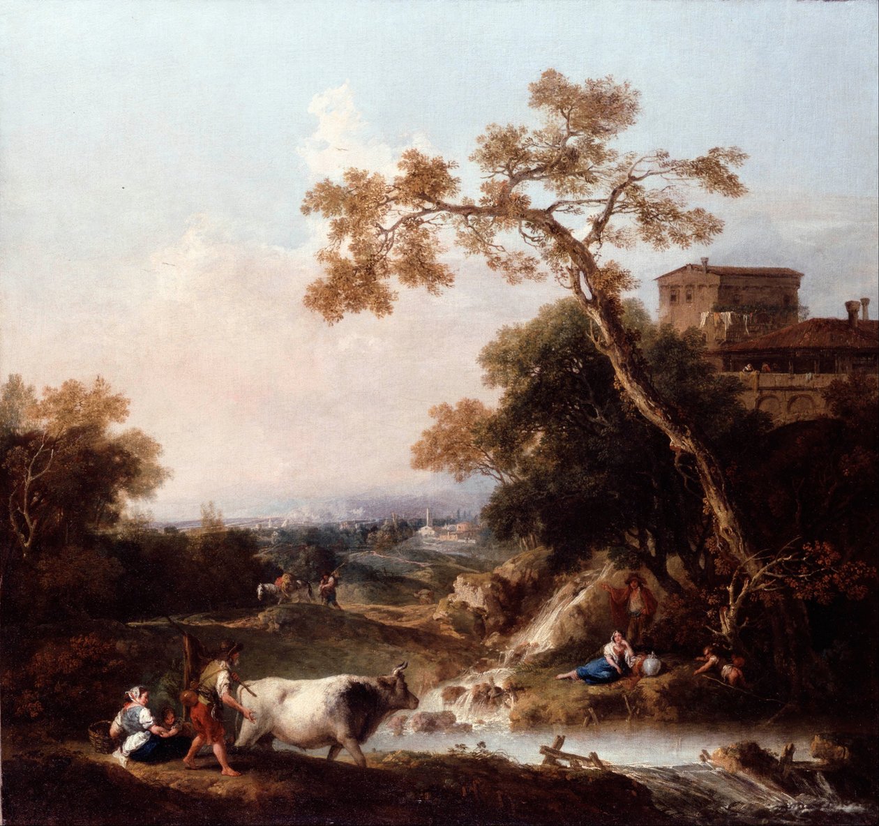 Landschaft von Francesco Zuccarelli