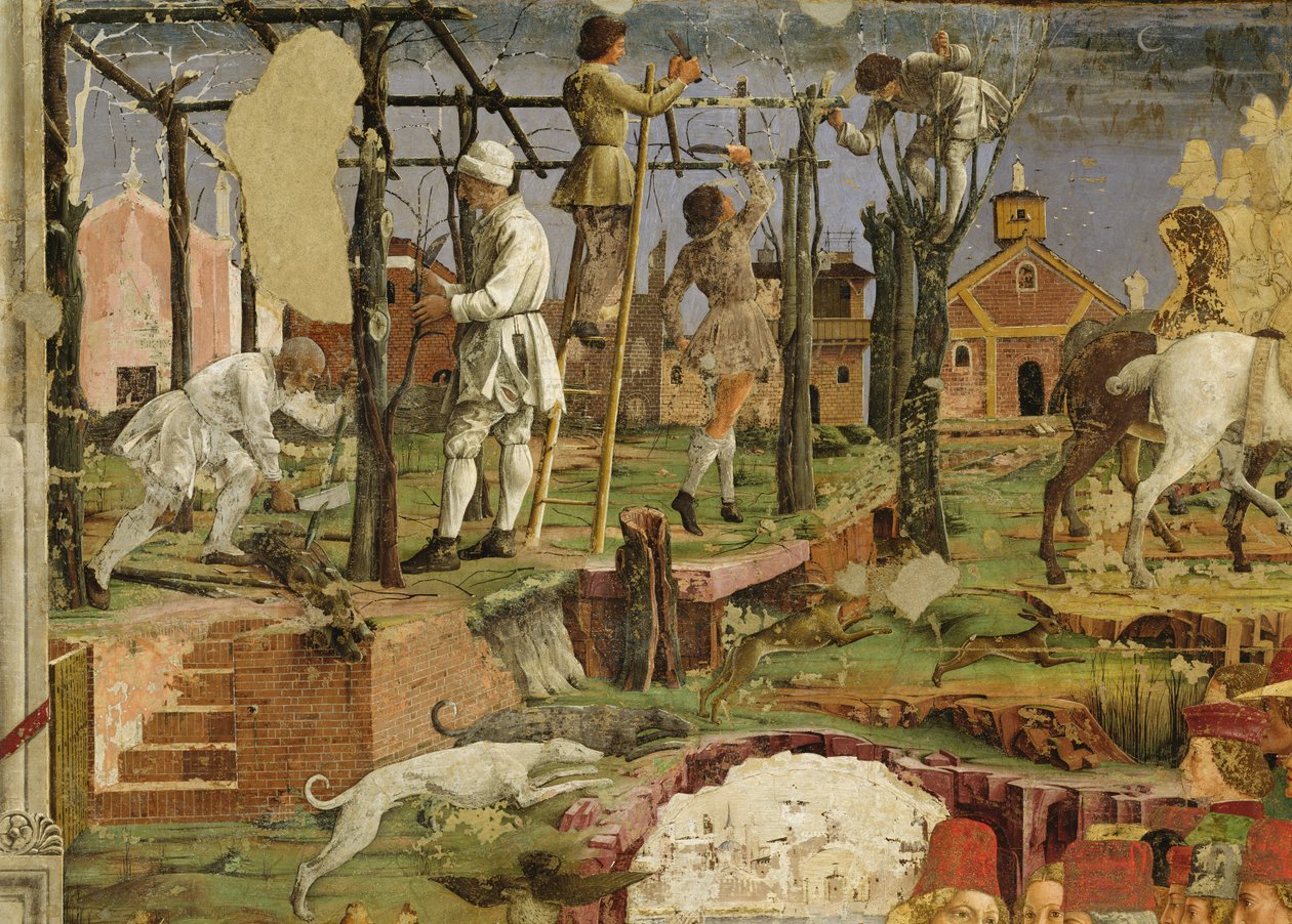 Allegorie des März: Borso d