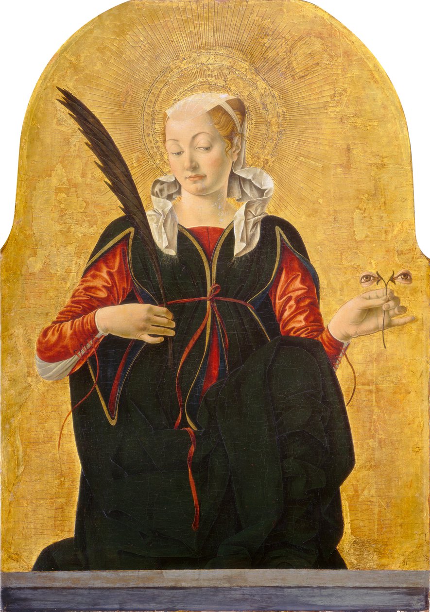 Die heilige Lucia, ca. 1473-74 von Francesco del Cossa