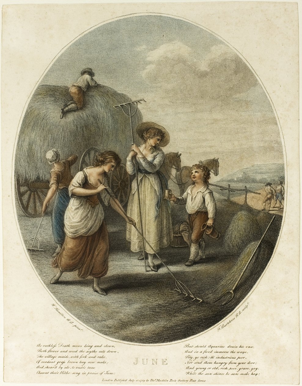 Juni von Francesco Bartolozzi