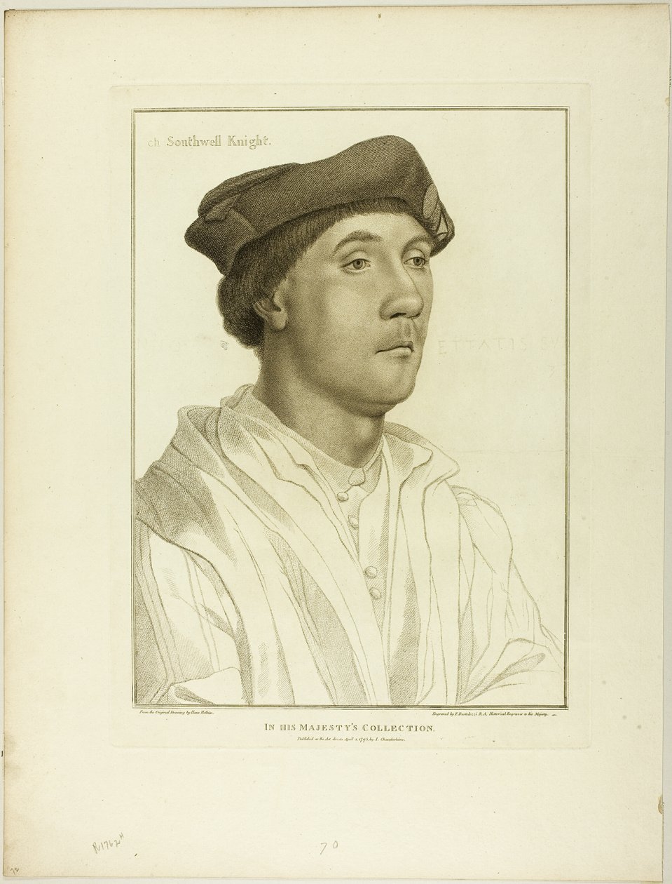 Sir Richard Southwell von Francesco Bartolozzi