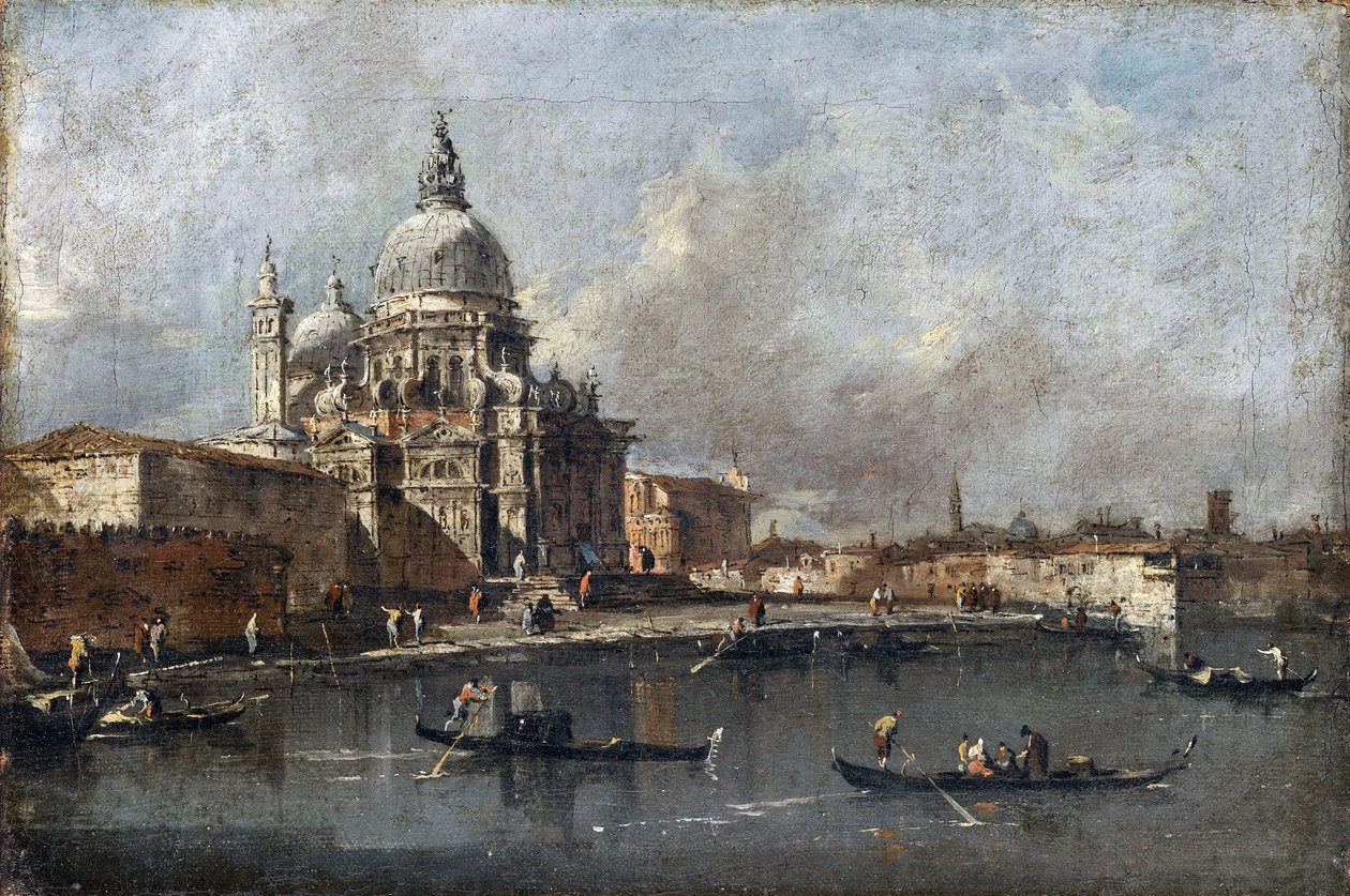 Santa Maria della Salute, Venedig, ca. 1780 von Francesco Guardi