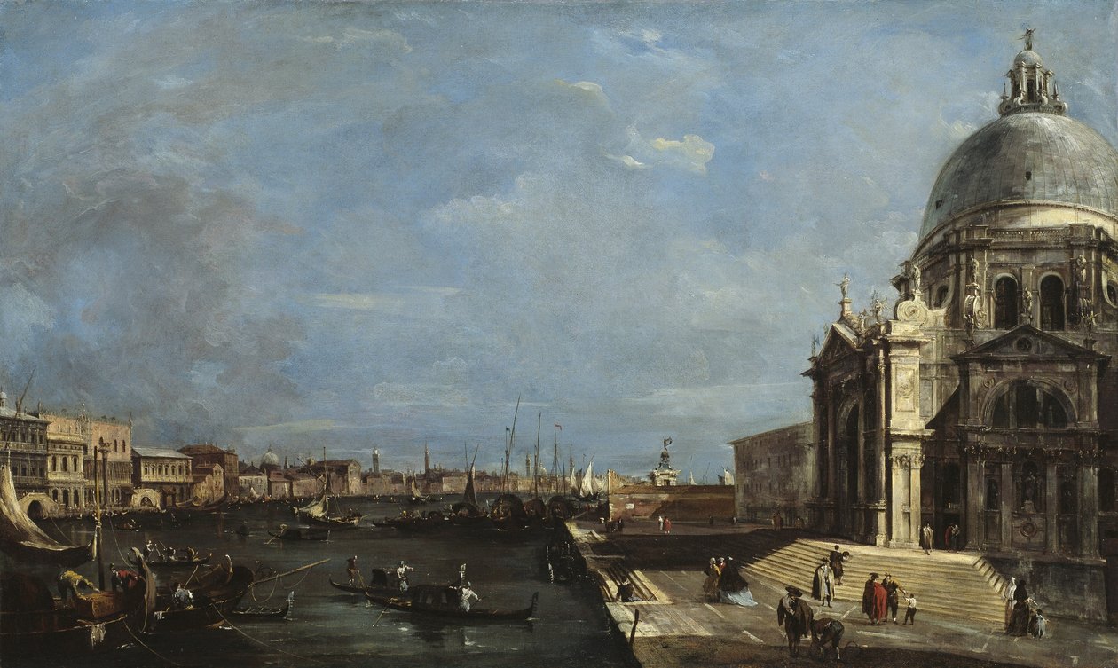 Der Große Kanal, Venedig von Francesco Guardi