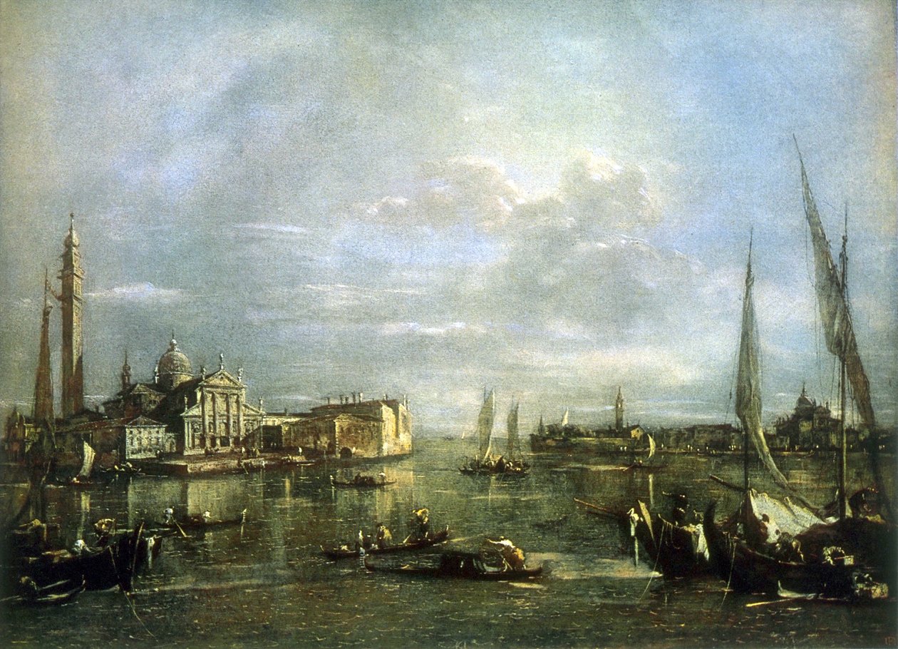 Die Insel San Giorgio Maggiore von Francesco Guardi