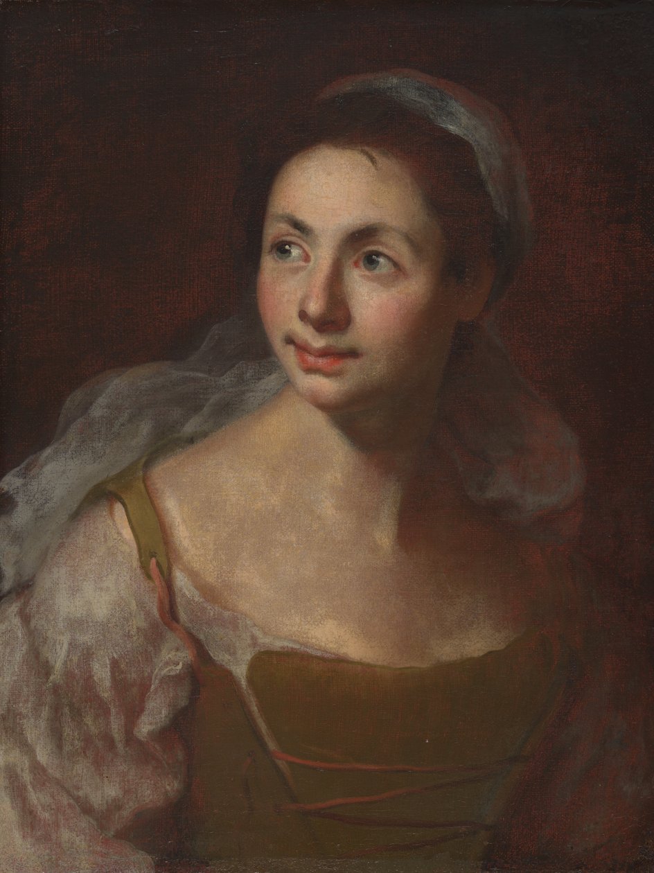 Porträt eines Mädchens von Francesco Solimena