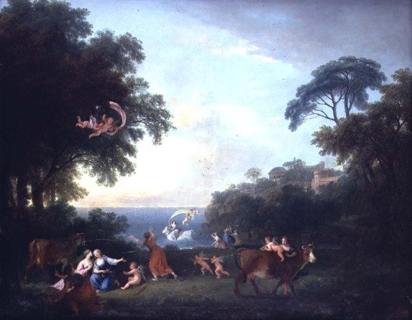 Der Raub der Europa von Francesco Zuccarelli