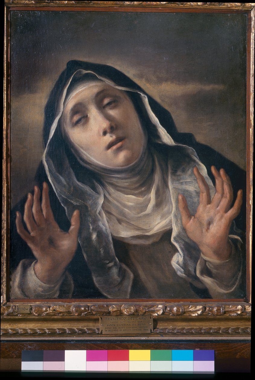 St. Katharina von Siena von Francesco del Cairo