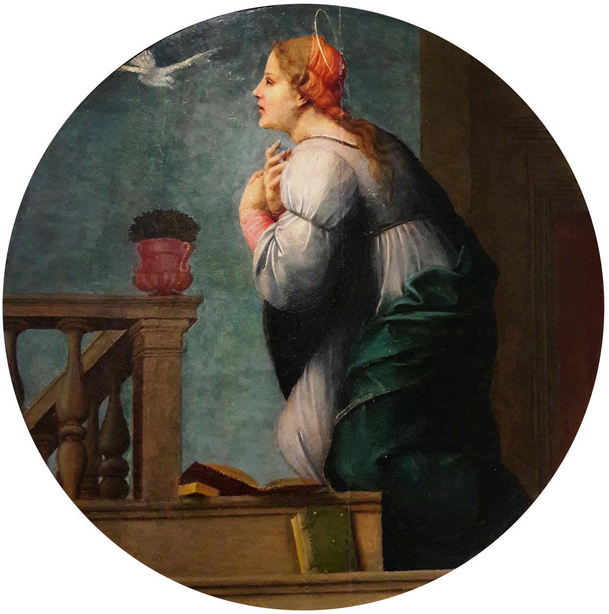 Maria aus dem Verkündigungspaar von Francesco di Cristofano Franciabigio