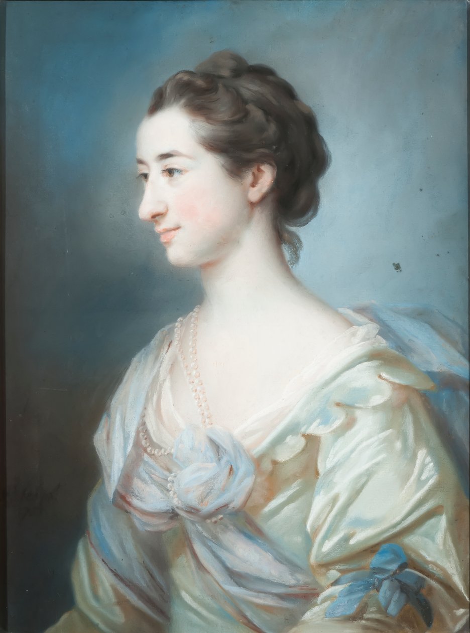 Porträt von Elizabeth Thornton, 1755 von Francis Cotes