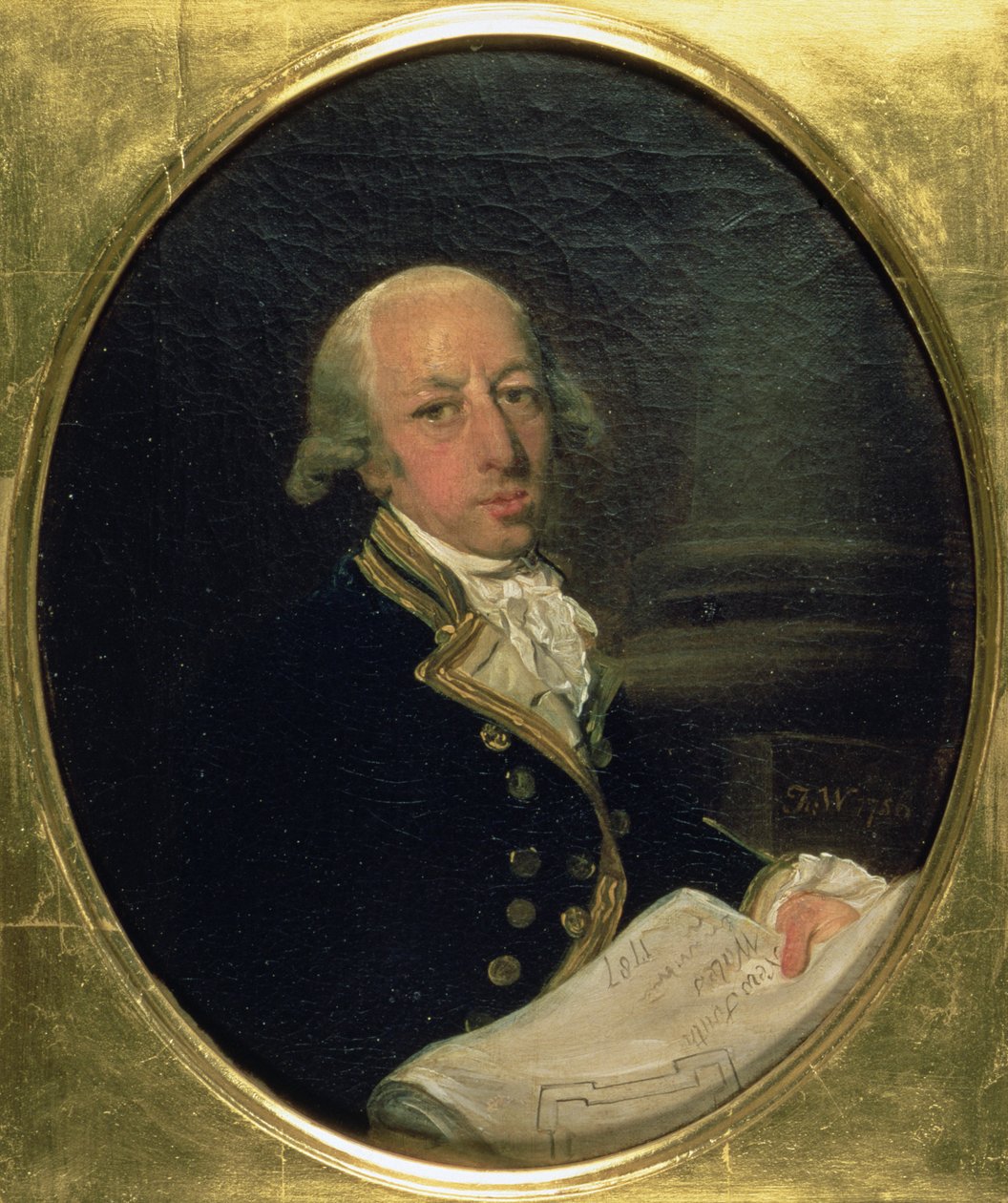 Porträt von Arthur Phillip (1738-1814), Kommandant der First Fleet 1788, Gründer und erster Gouverneur von New South Wales, 1787 von Francis Wheatley