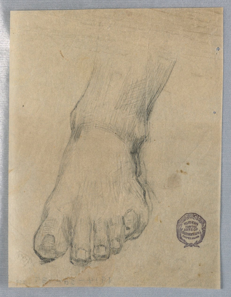 Studie für einen Fuß von Francis Augustus Lathrop