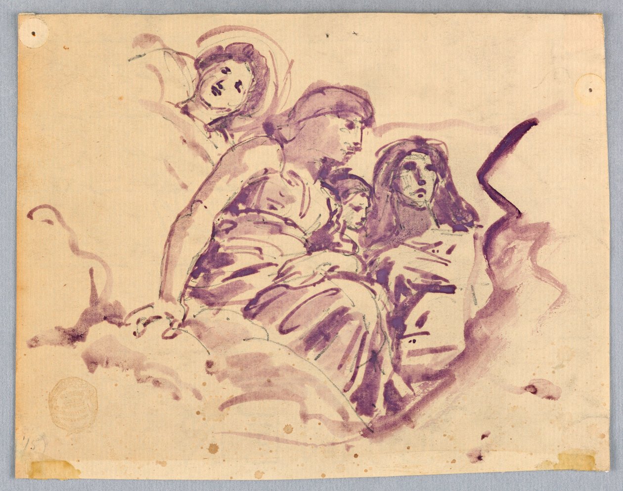 Studie himmlischer Figuren von Francis Augustus Lathrop