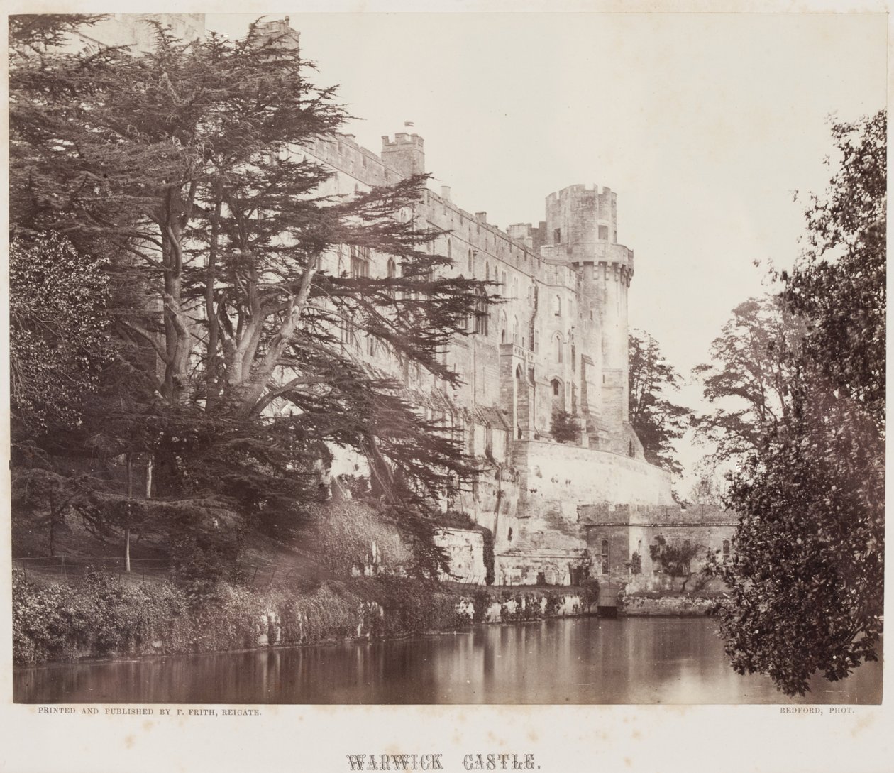 Warwick Castle, ca. 1857 (Albuminabzug) von Francis Bedford