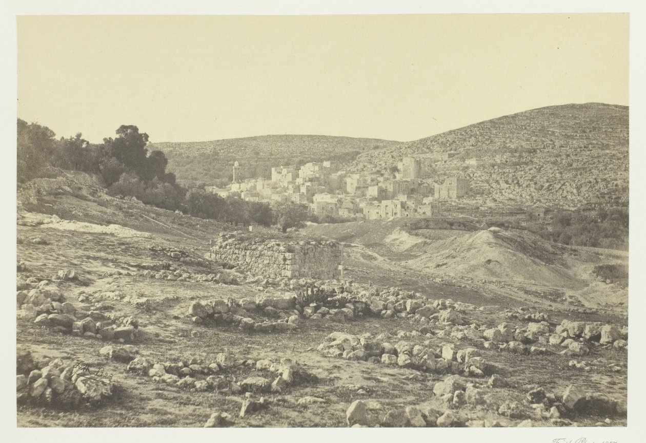 Ansicht von Hebron von Francis Frith