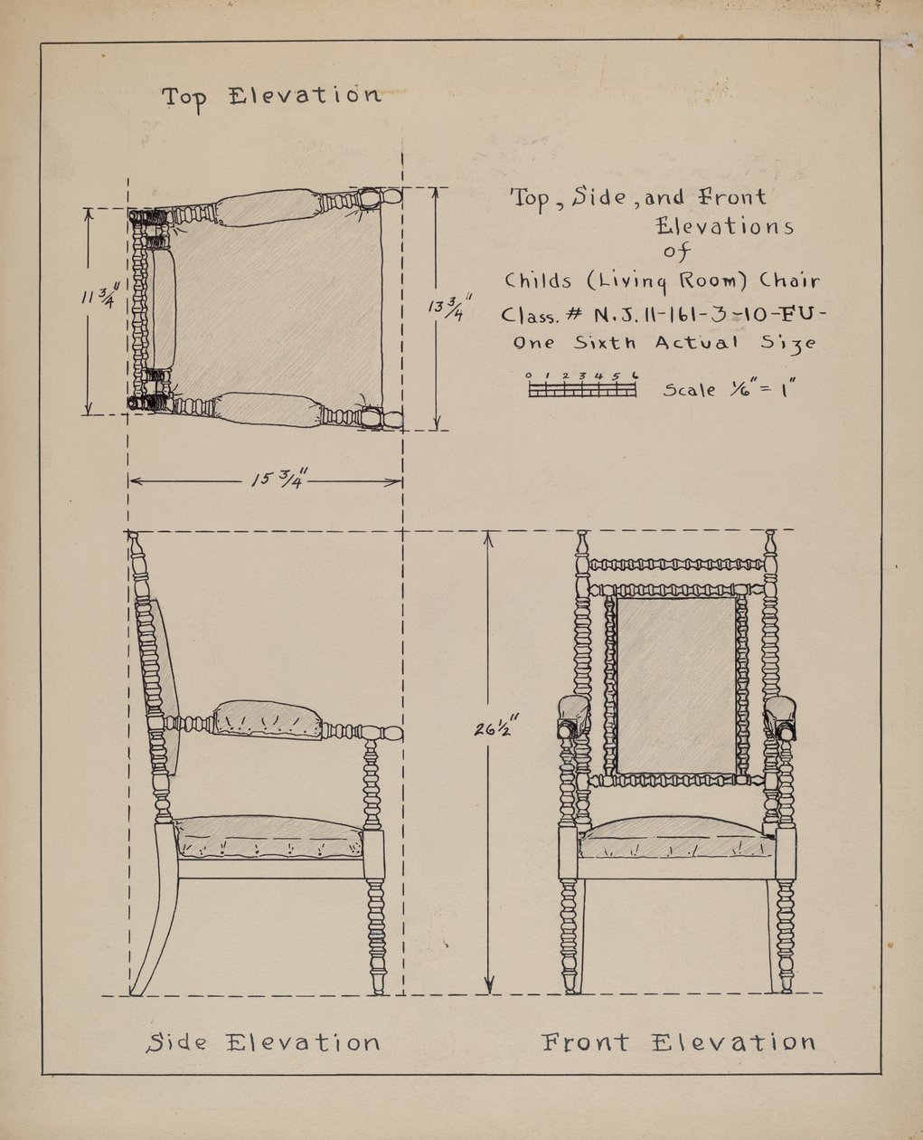 Stuhl von Francis Law Durand