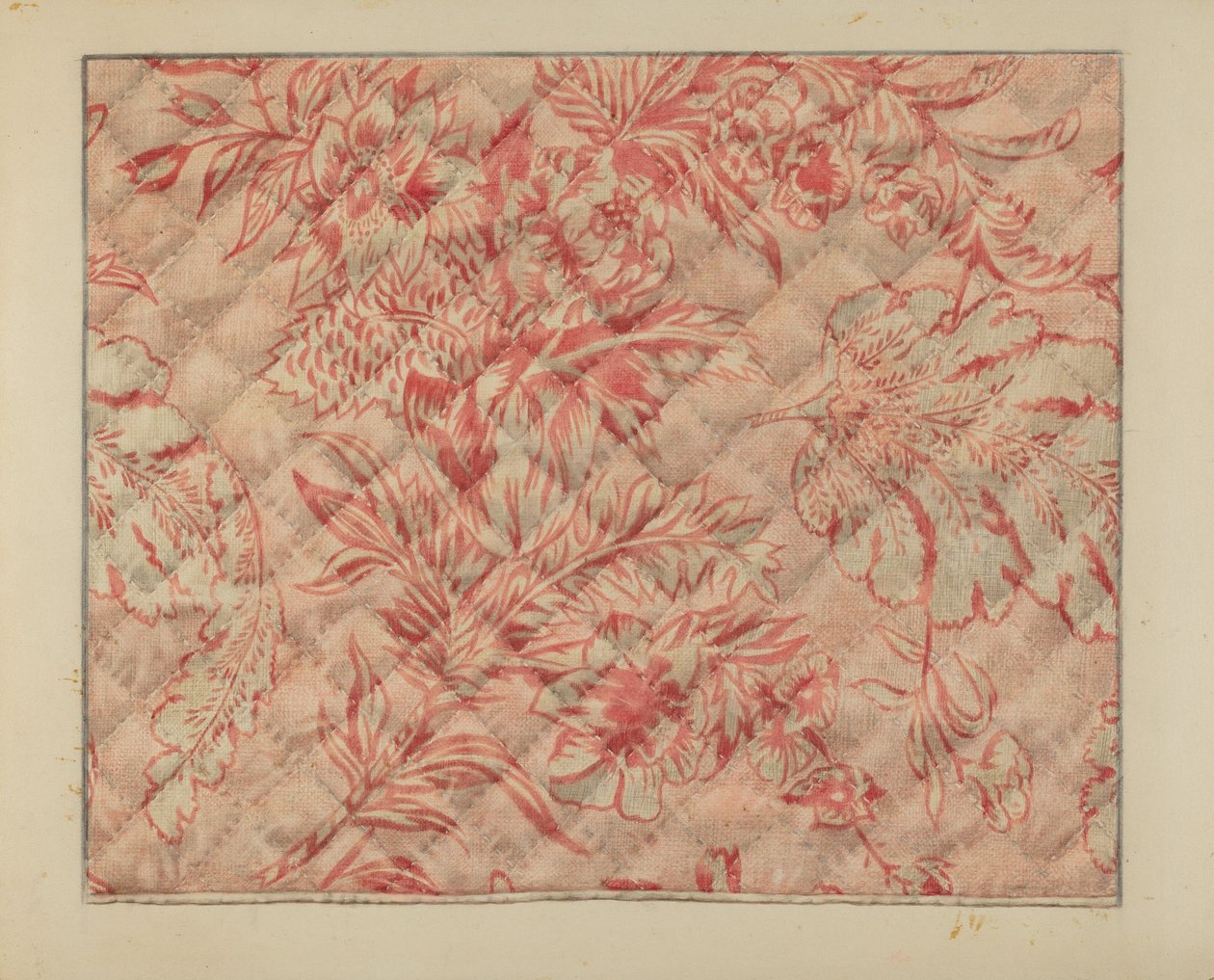 Detail der Babydecke, ca. 1937 von Francis Law Durand