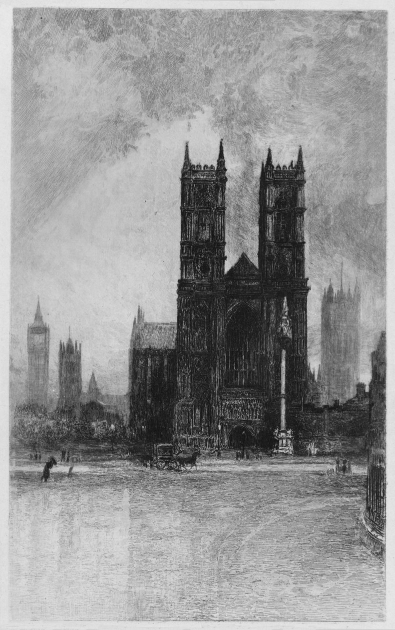 Die Türme von Westminster, ca. 1897 von Francis S Walker