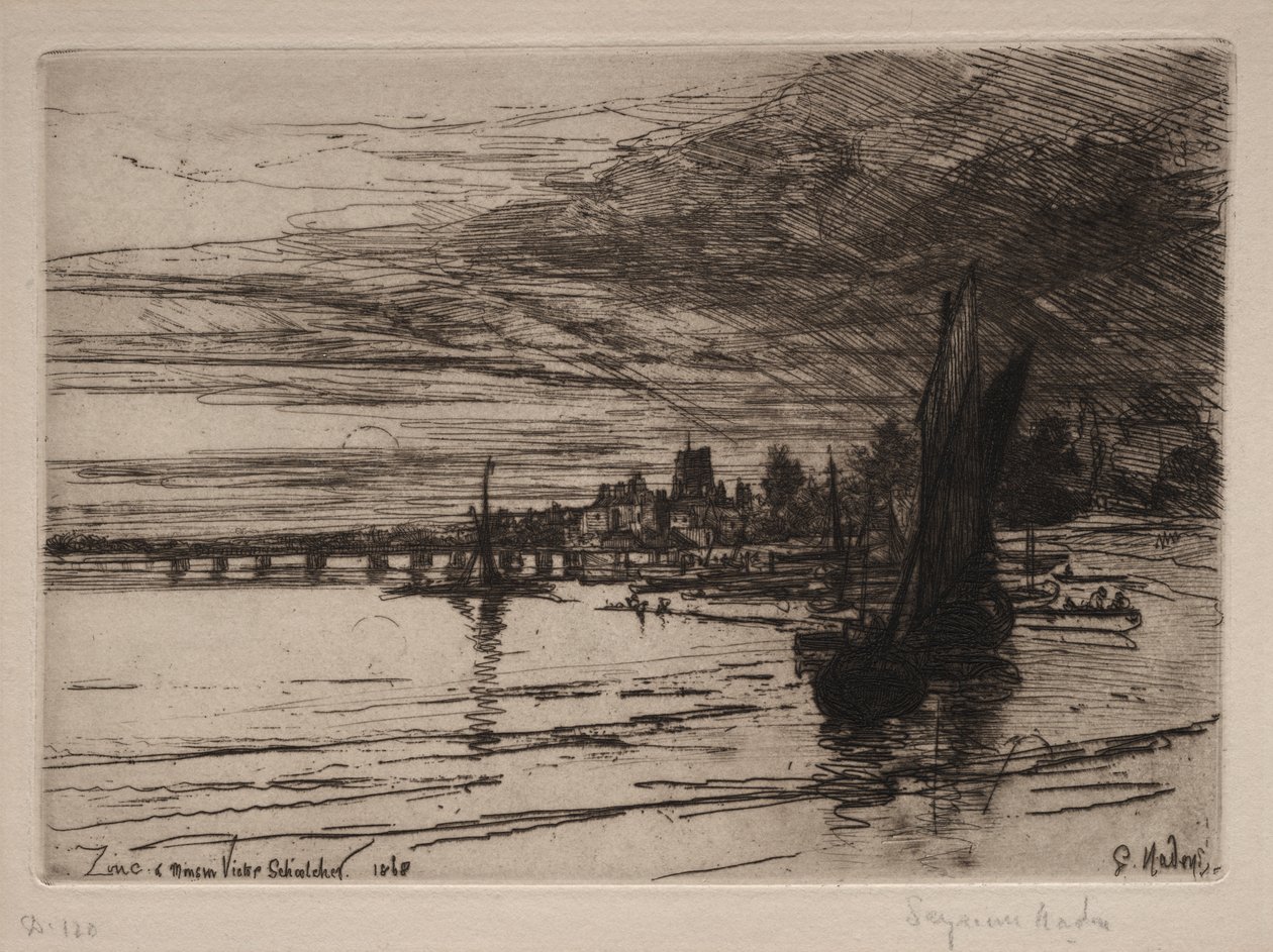 Battersea-Brücke von Francis Seymour Haden