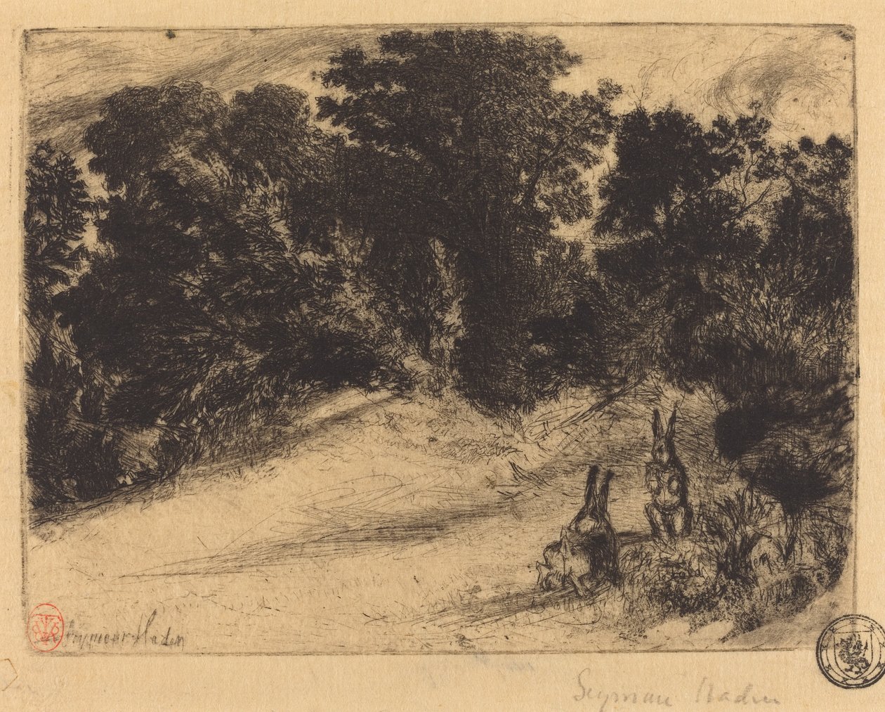 Combe Bottom von Francis Seymour Haden
