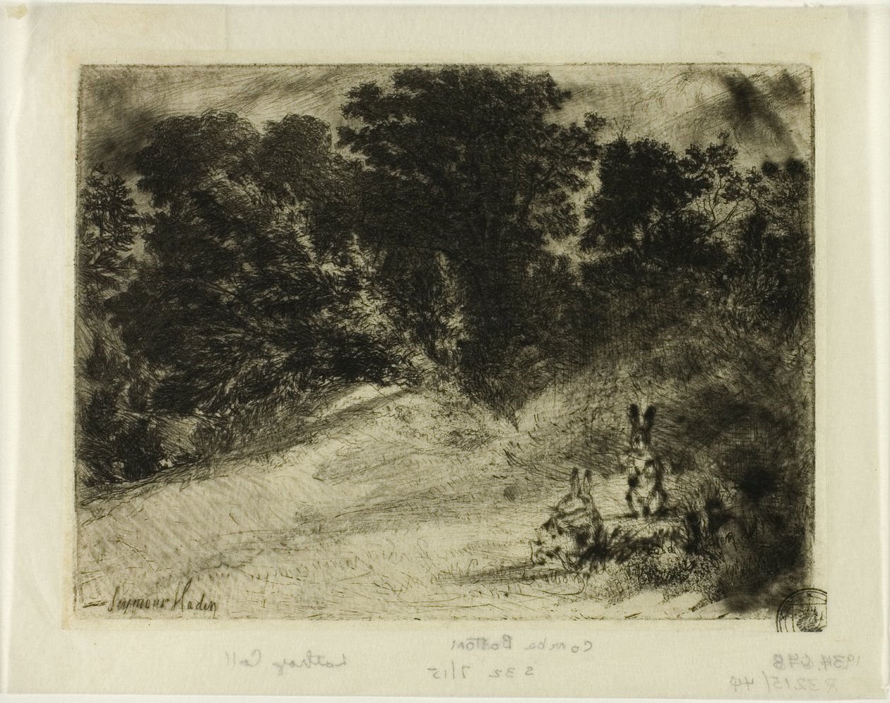 Combe Bottom von Francis Seymour Haden