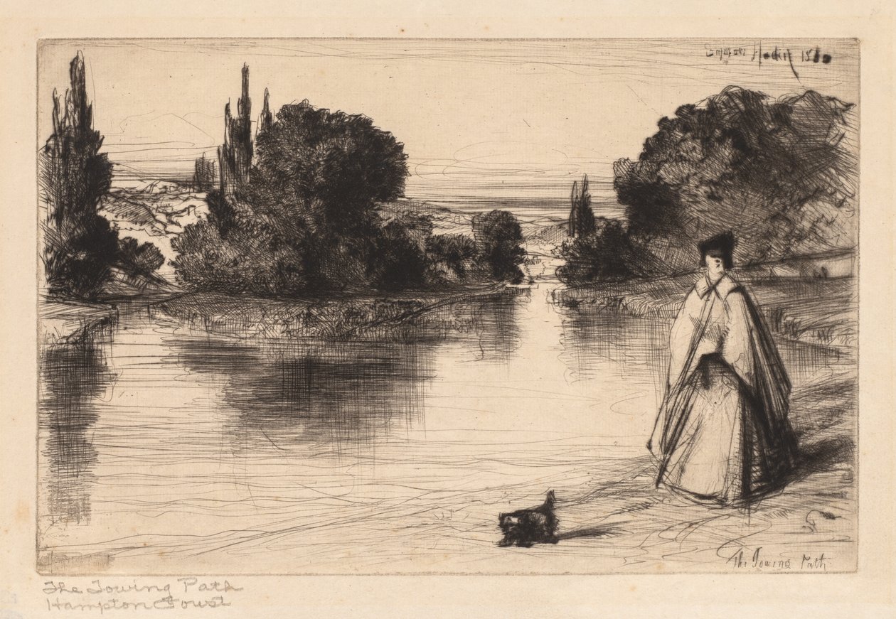 Der Schlepppfad von Francis Seymour Haden