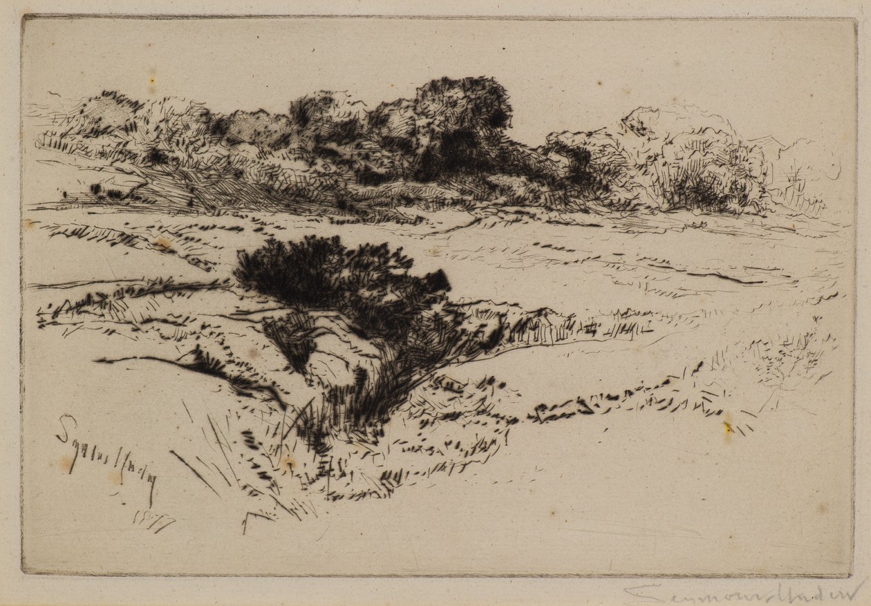 Windmühlenhügel Nr. 2 von Francis Seymour Haden