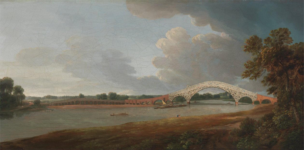 Alte Walton-Brücke von Francis Towne