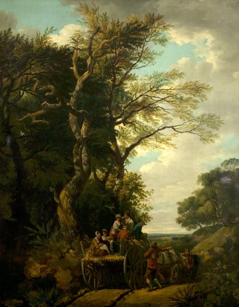 Der Erntewagen von Francis Wheatley