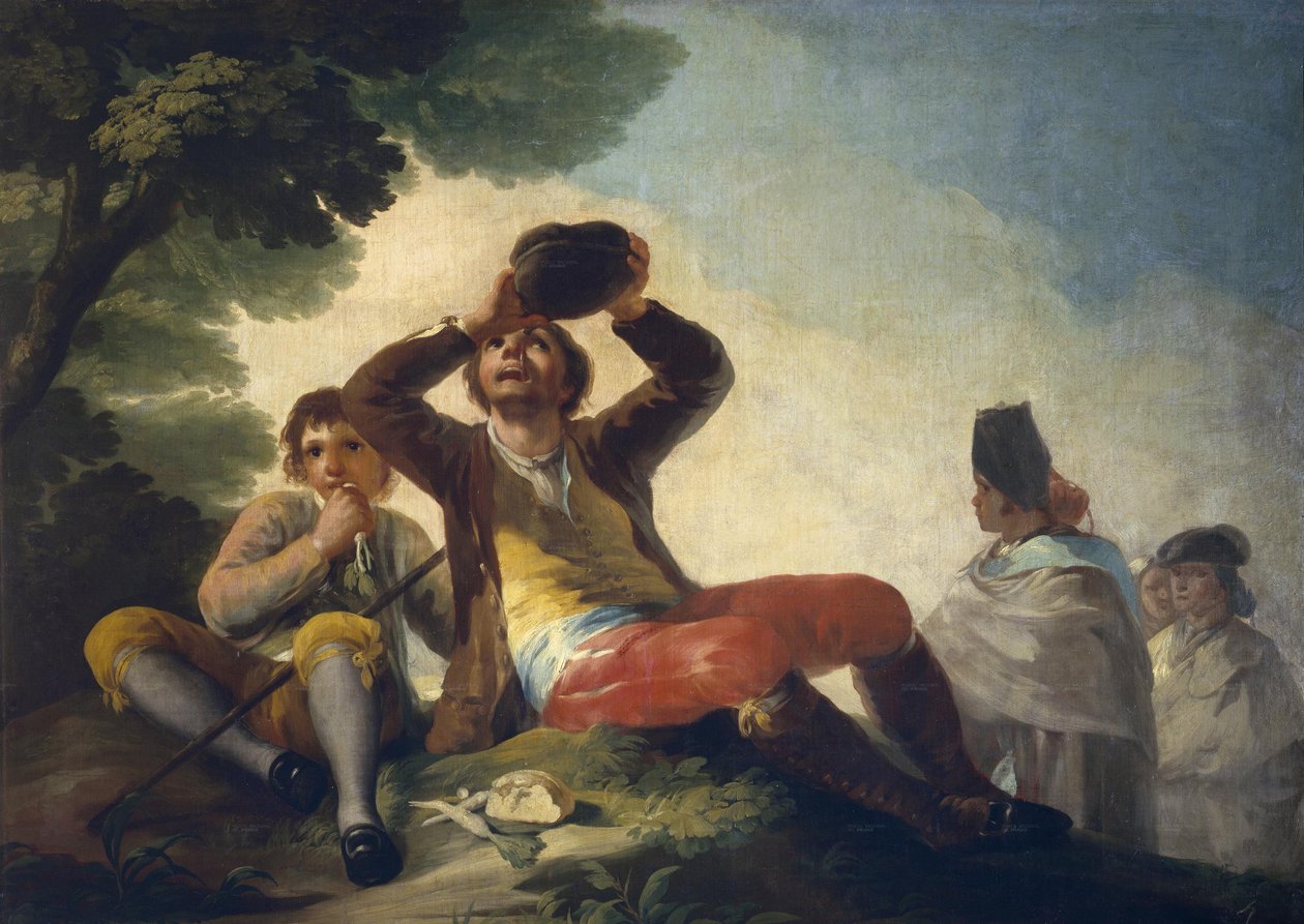 Der Trinker von Francisco de Goya