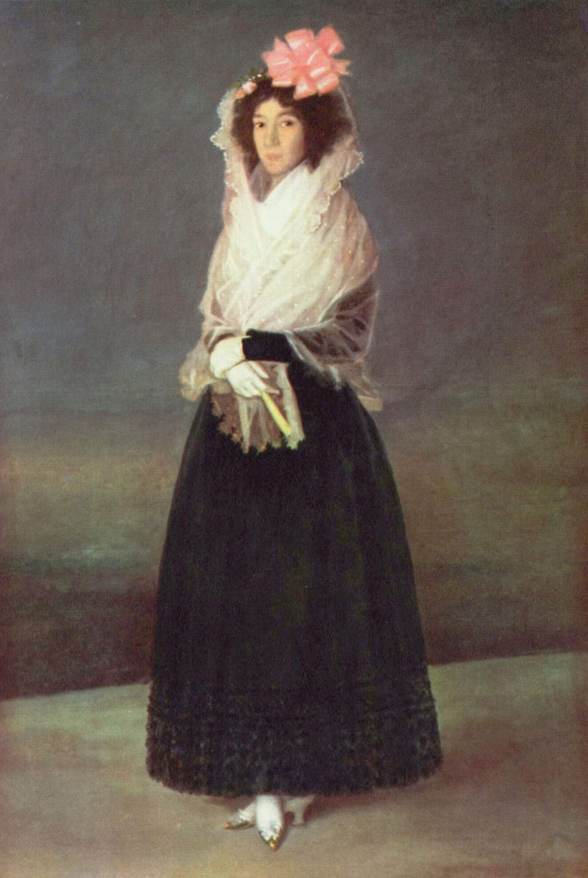 Porträt von María Rita de Barrenechea y Morante von Francisco de Goya