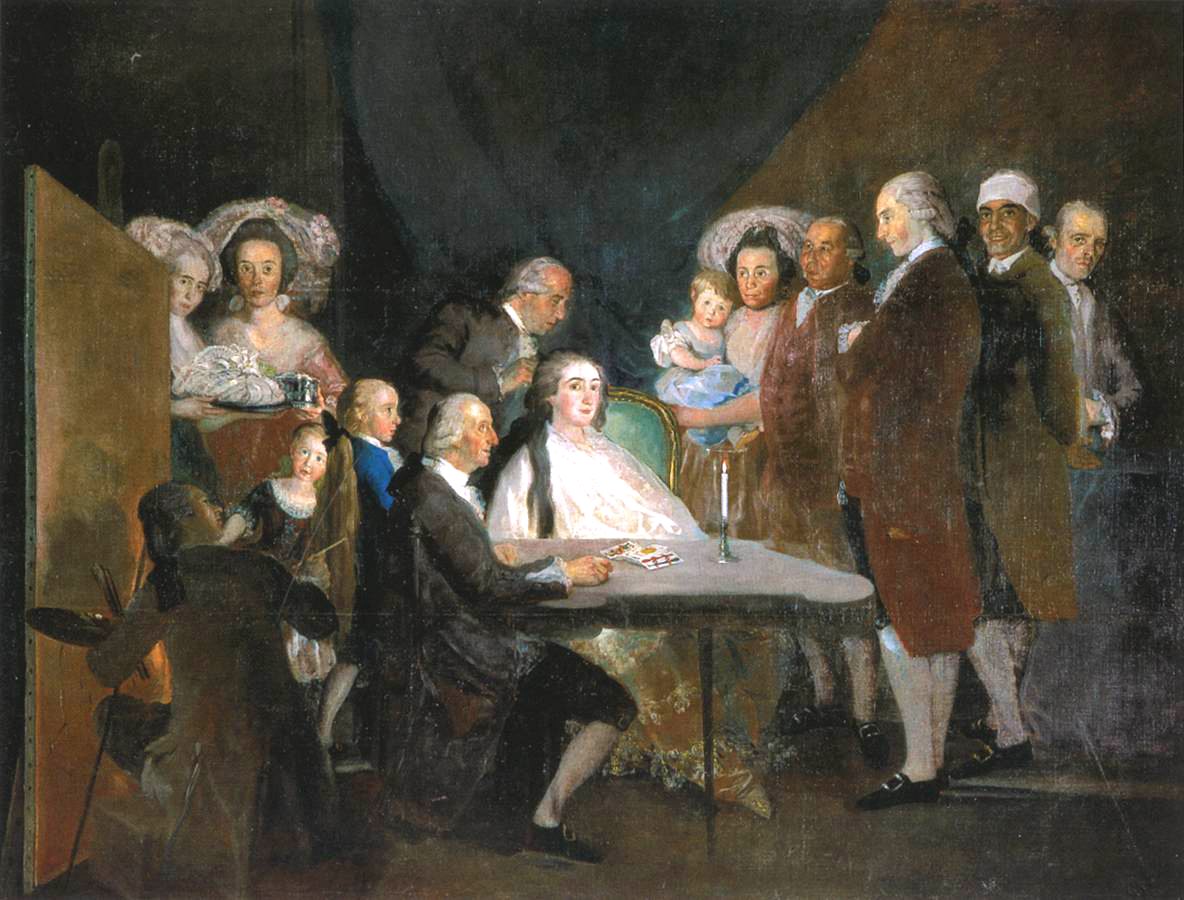 Die Familie des Infanten Don Luis von Francisco de Goya