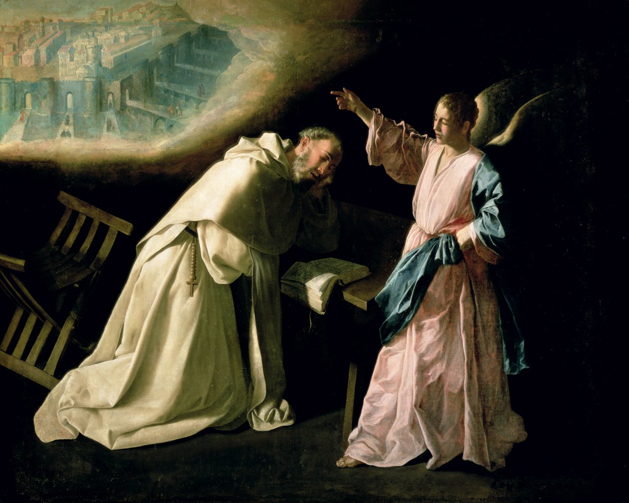 Vision des Hl. Peter Nolasco, 1629 von Francisco de Zurbaran