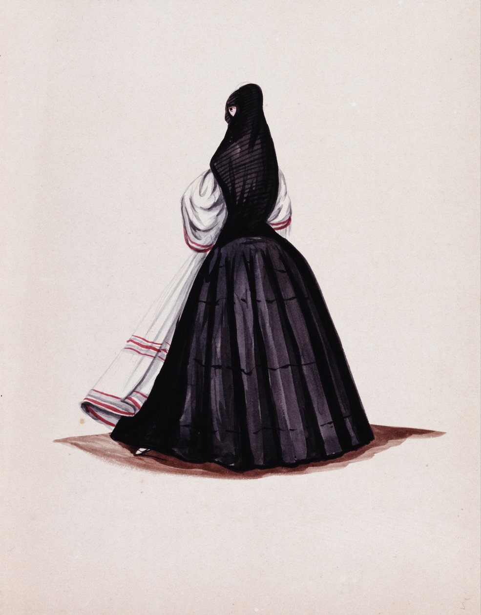 Tapada limeña von Francisco Fierro