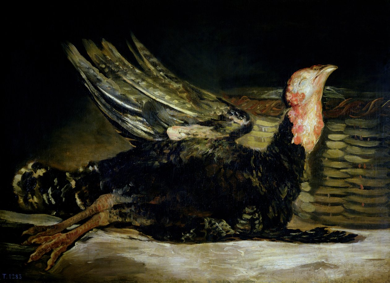 Stillleben, ca. 1808-12 von Francisco de Goya