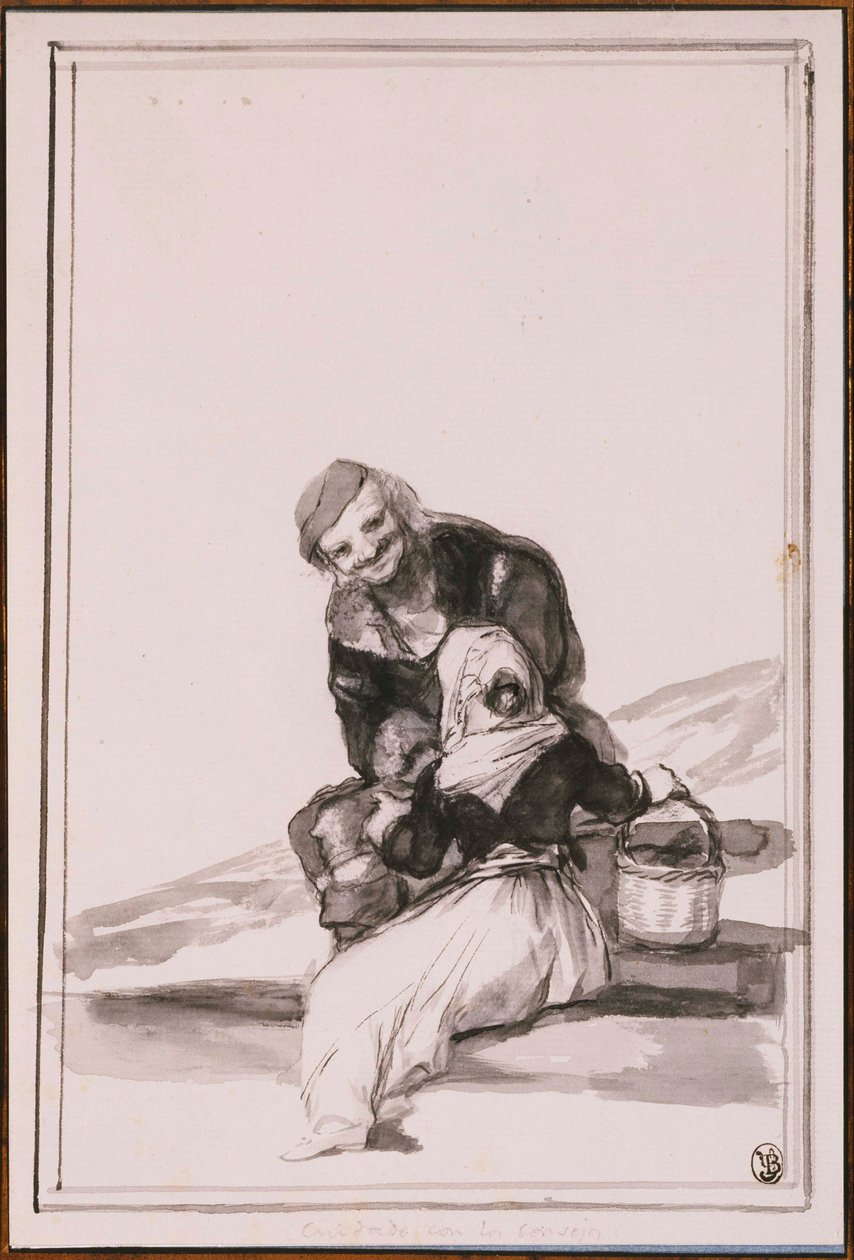 Hüte dich vor dem Rat von Francisco de Goya
