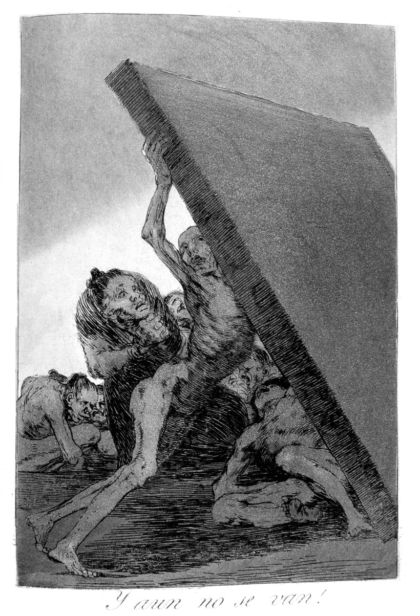 Und immer noch gehen sie nicht!, 1799 von Francisco de Goya
