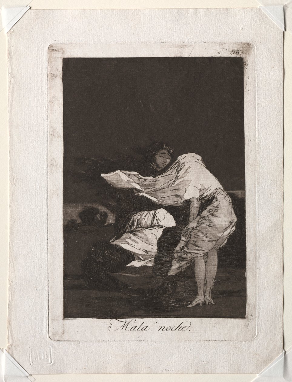 Die Caprichos: Eine schlechte Nacht, 1799 von Francisco de Goya