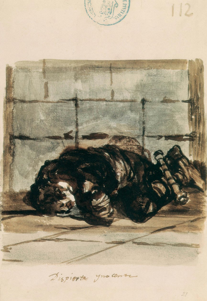 Wach auf, Unschuldiger von Francisco de Goya