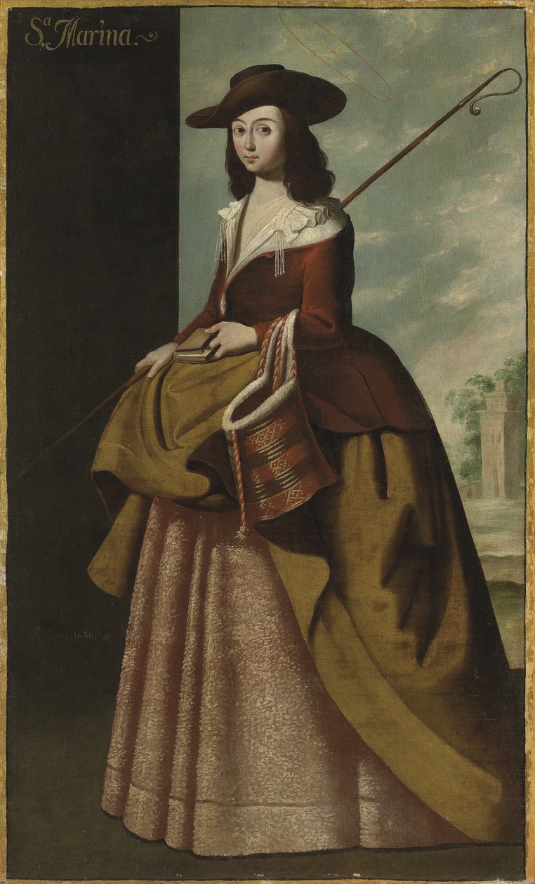 St. Margareta von Antiochia, 1656 von Francisco de Zurbaran