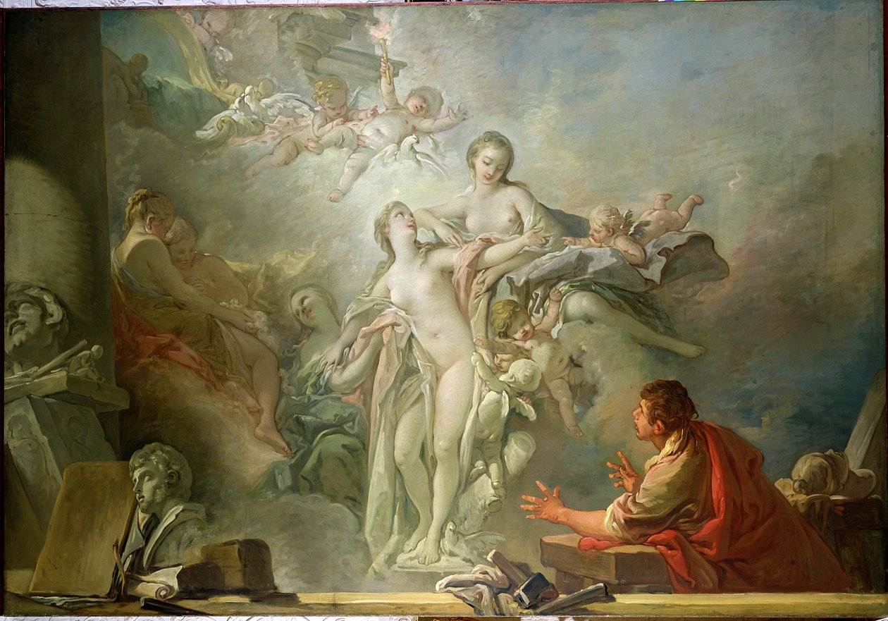 Pygmalion und Galatea von François Boucher