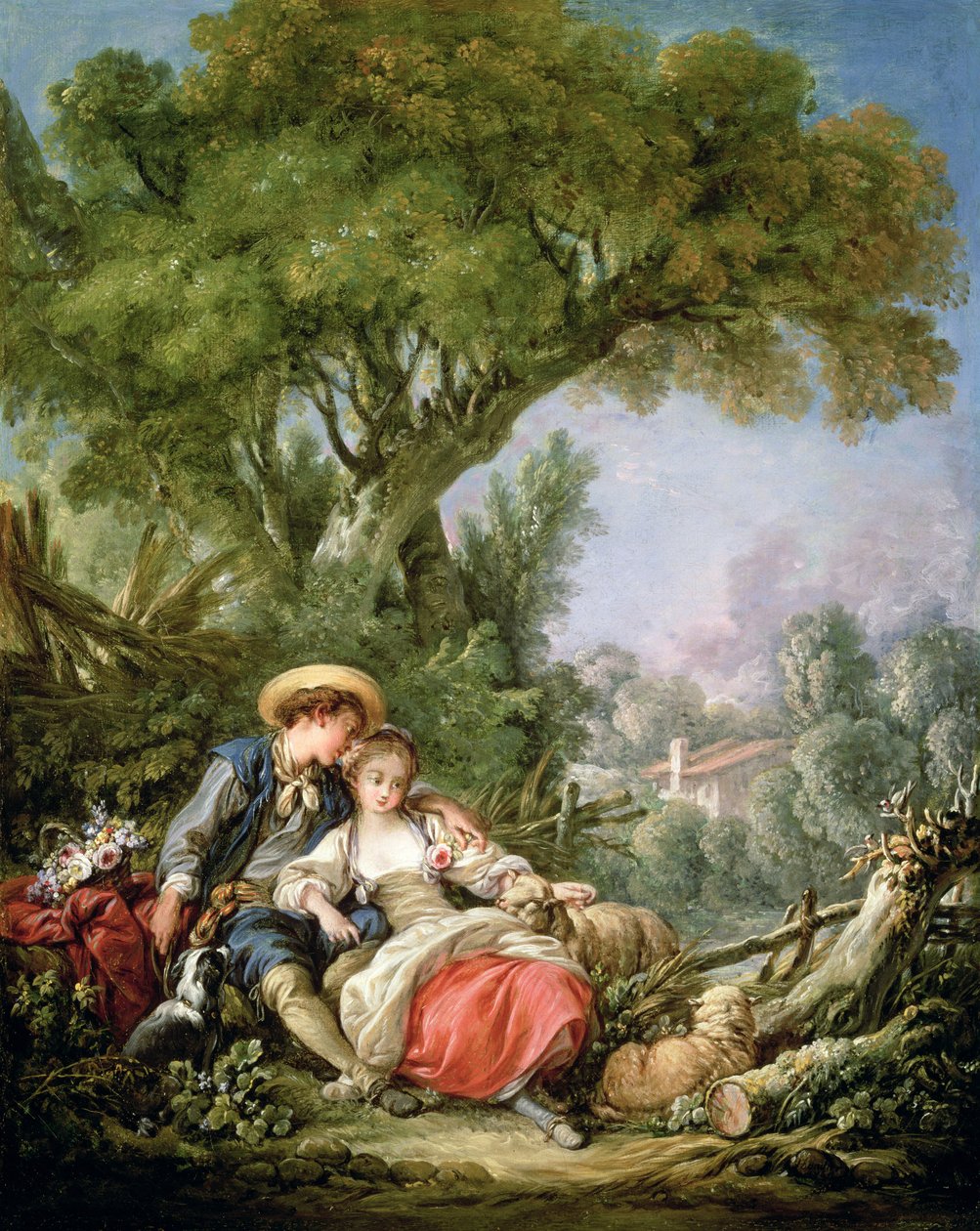 Die Ruhe, 1764 von François Boucher
