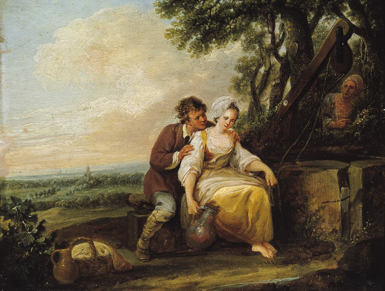 Galante Szene, 1774 von Francois Louis Joseph Watteau