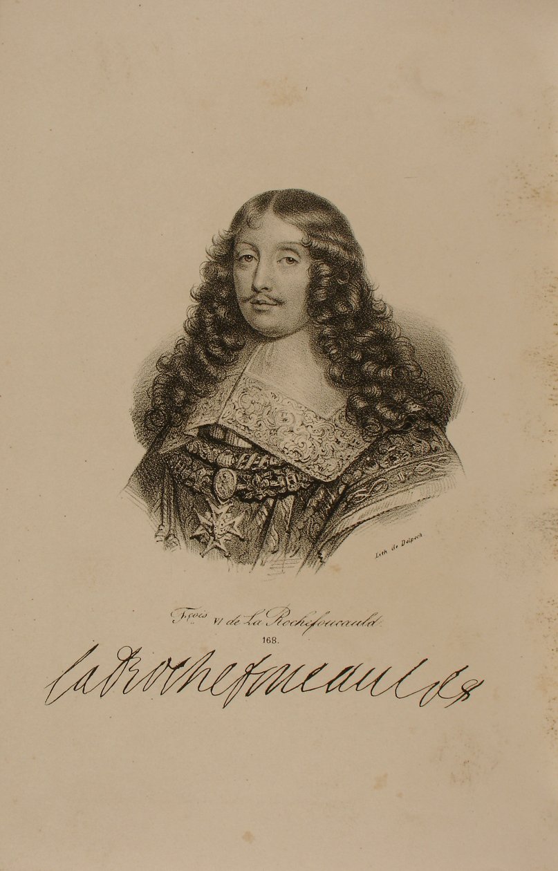 Porträt von Francois VI, Herzog von La Rochefoucauld von Francois Seraphin Delpech