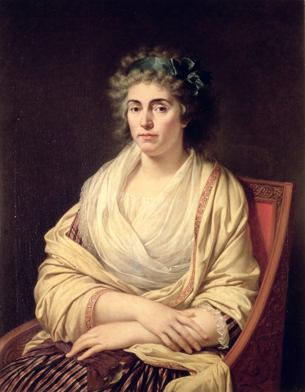Louise Maximilienne Caroline, Gräfin von Albany (1752-1824) von Francois Xavier Fabre