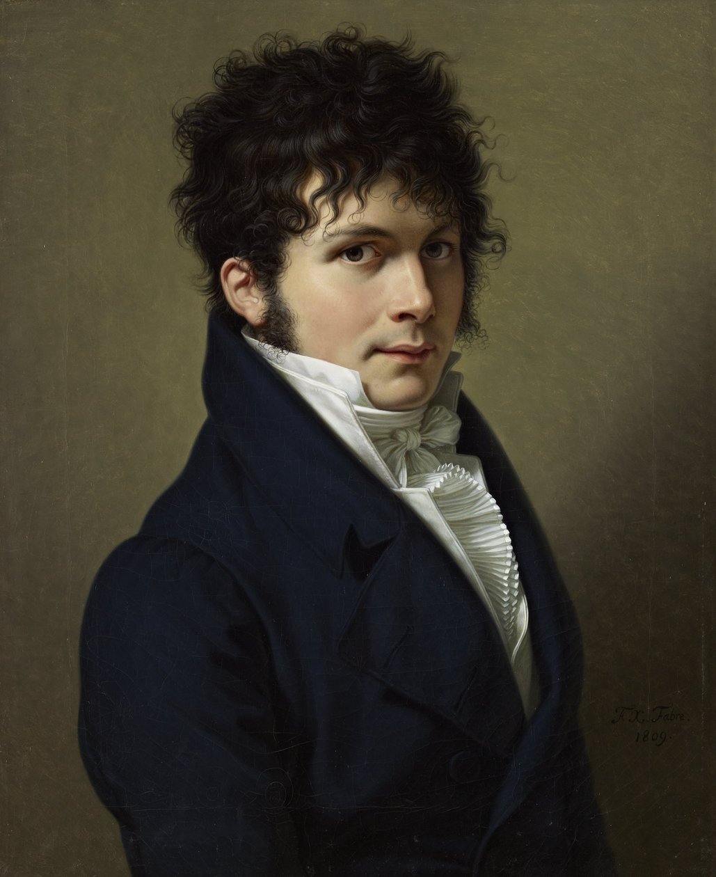 Porträt eines Mannes von Francois Xavier Fabre