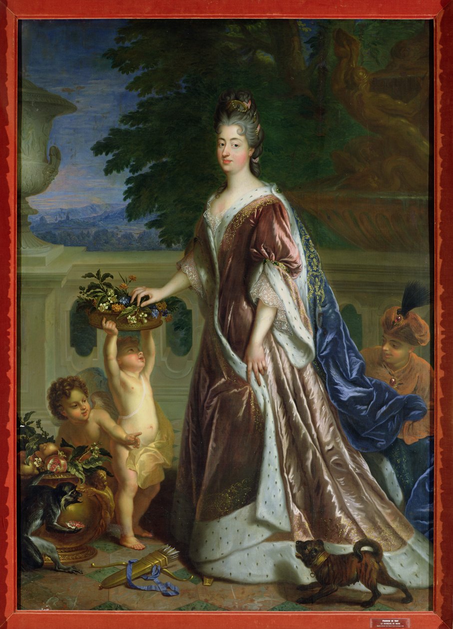 Die Herzogin von Maine (1676-1753) von Jean François de Troy