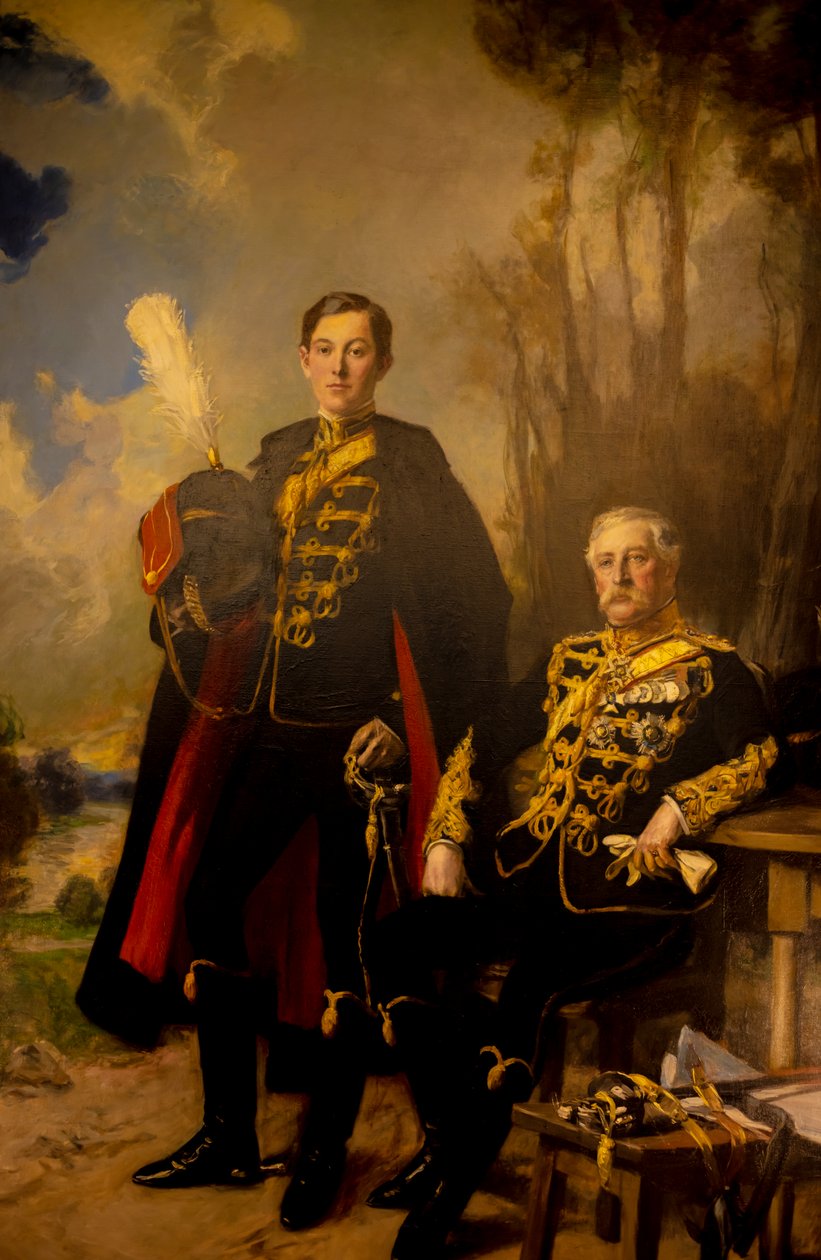 Vater und Sohn von Francois Flameng