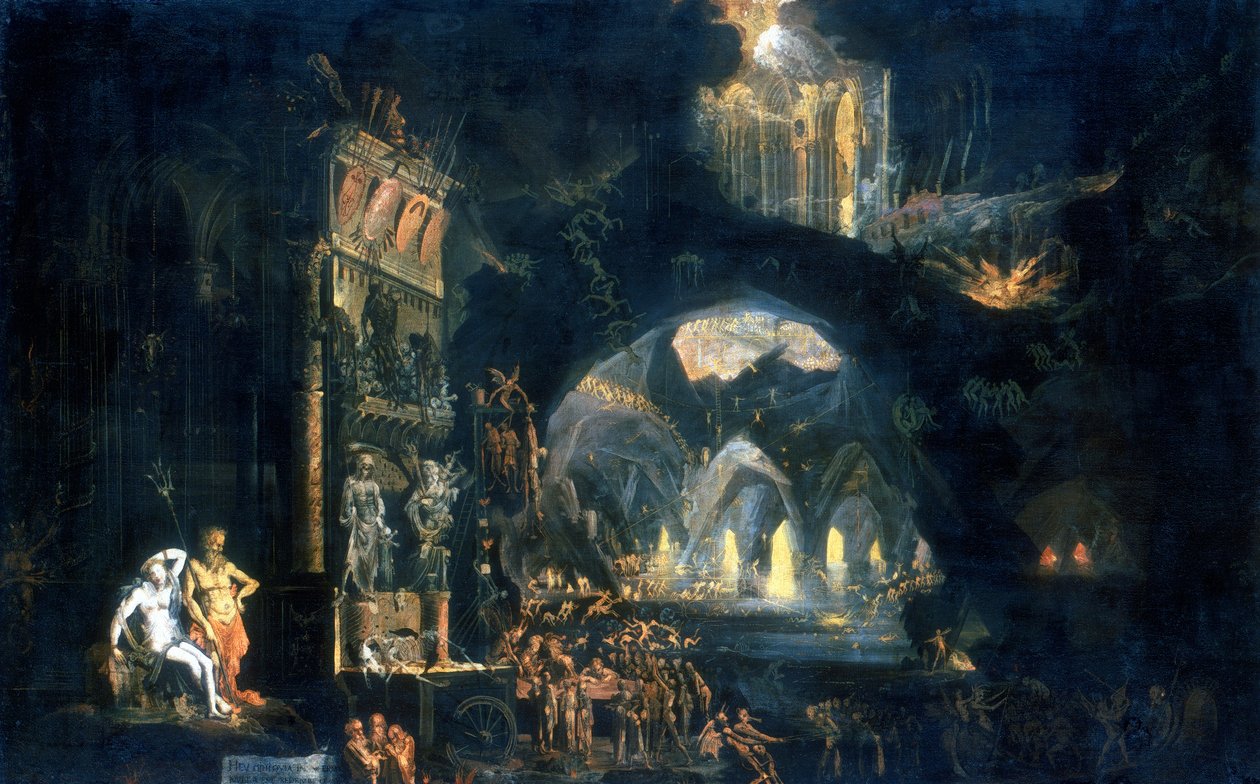 Die Unterwelt, ca. 1613-ca. 1644 von Francois de Nome