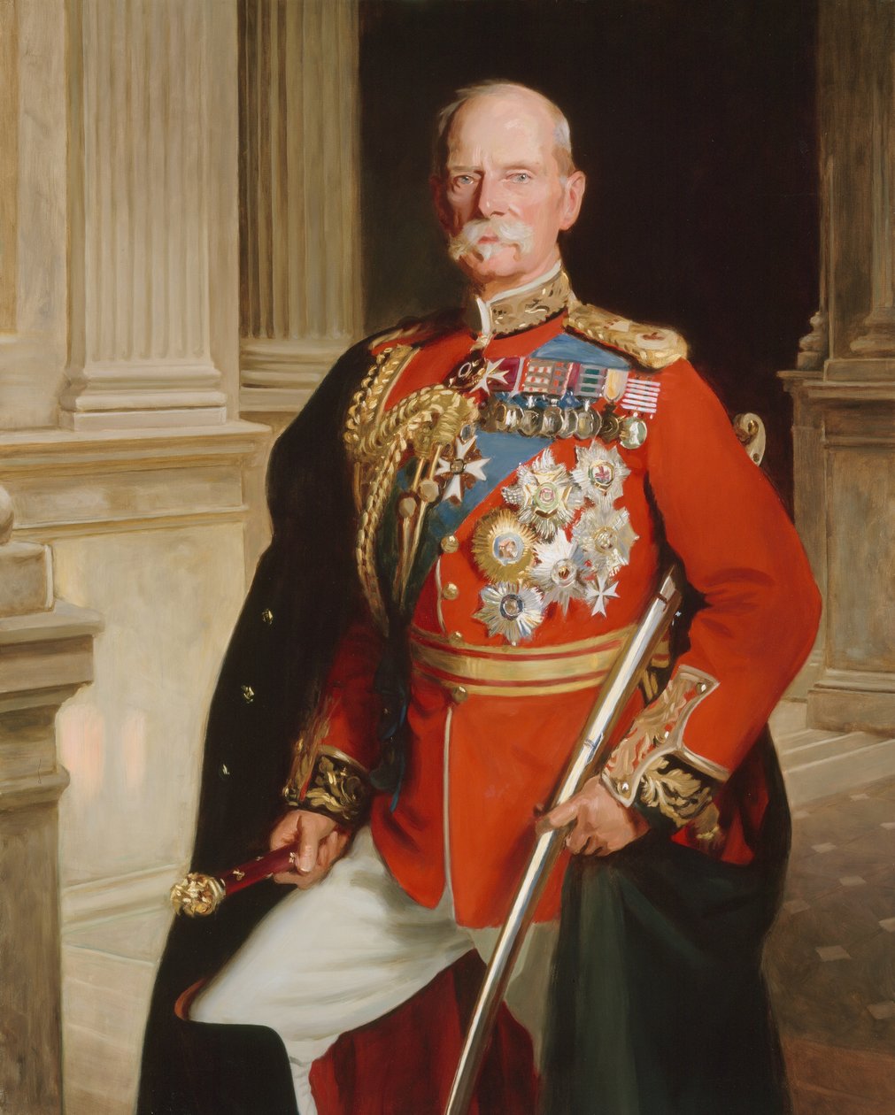 Feldmarschall Lord Roberts von Kandahar, Pretoria und Waterford (1832-1914) 1917 von Frank Markham Skipworth