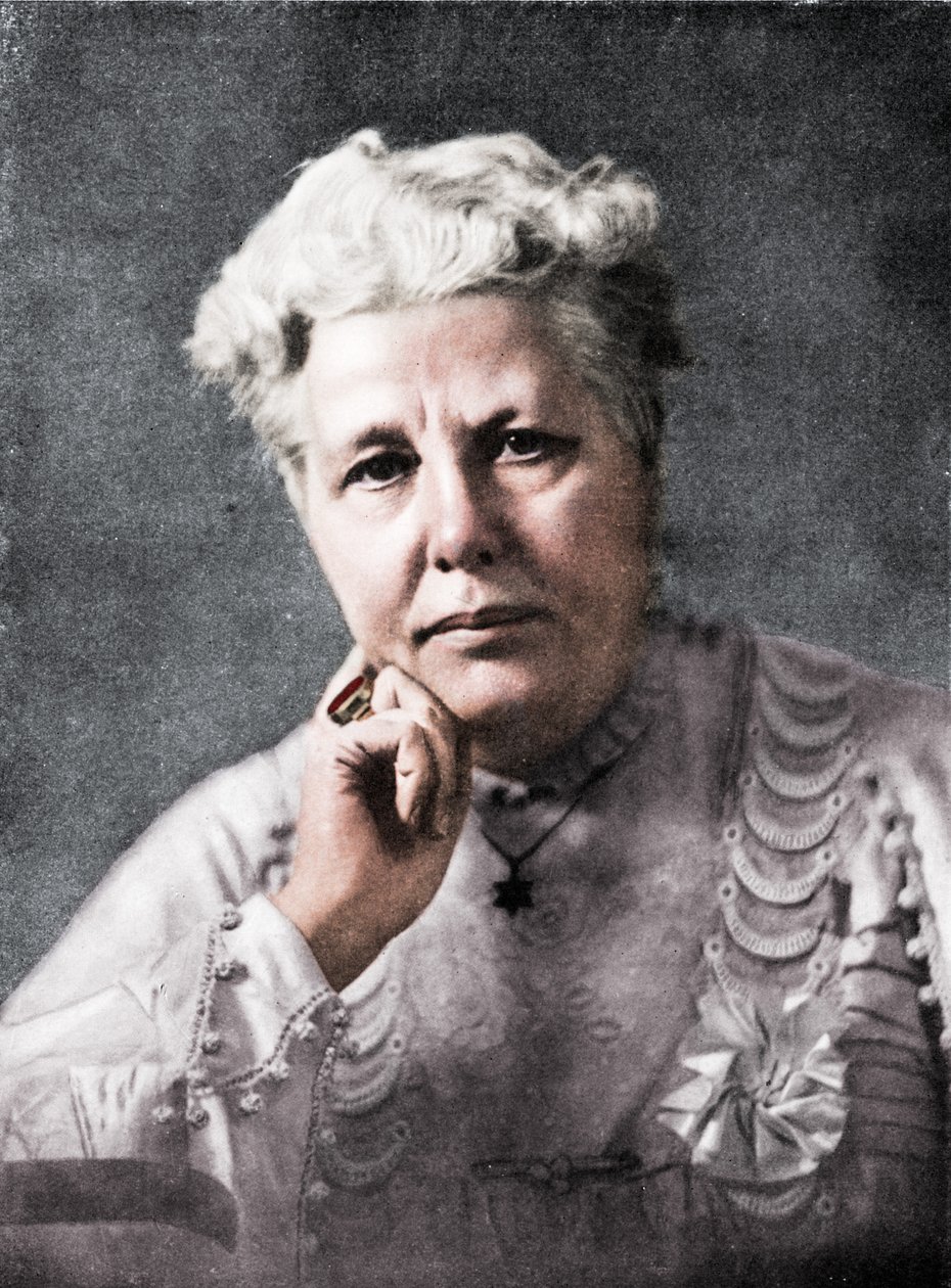 Mrs. Annie Besant, ca. 1910, 1912 von Frank Arthur Swaine